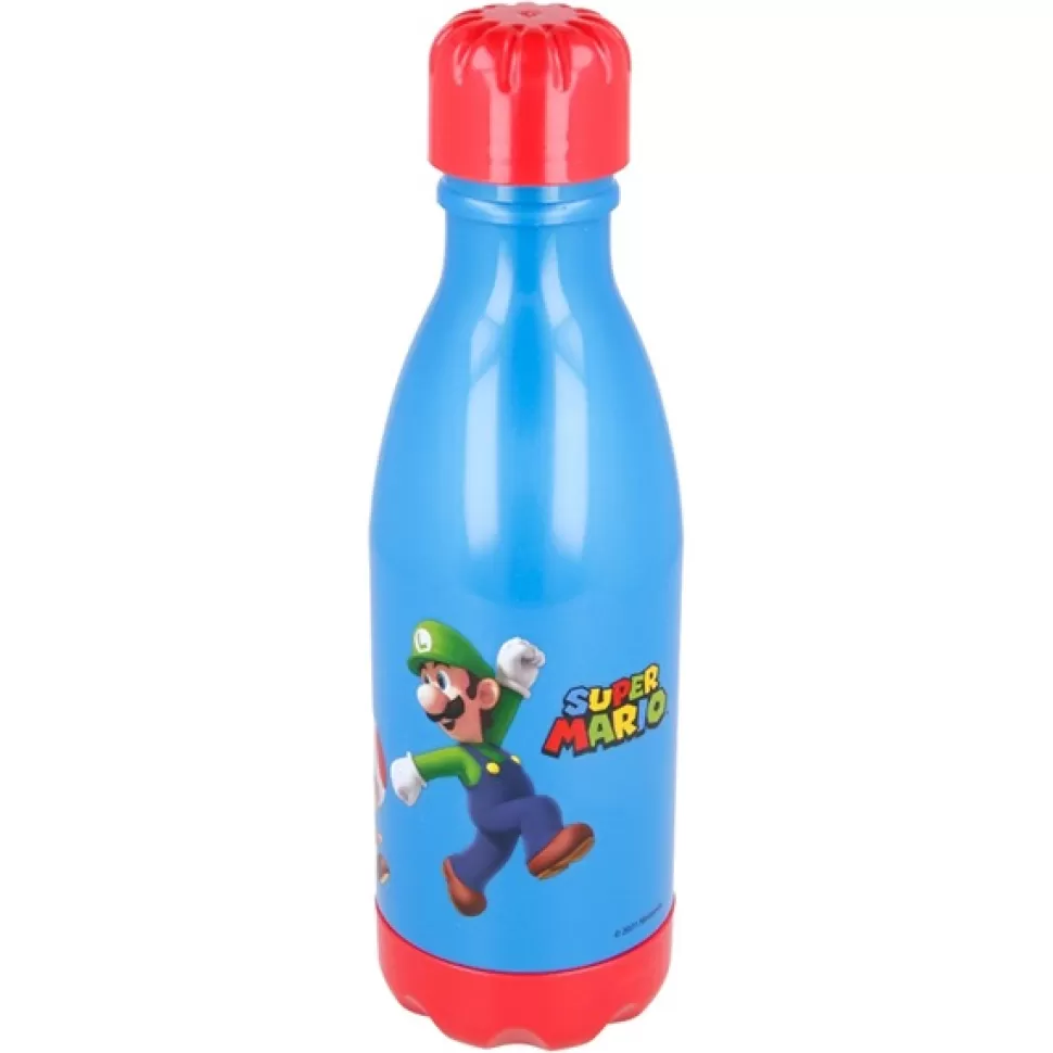 Brinquedos Mario Bros Super Mario Garrafa De Plastico 560Ml< Brinquedos De Cozinha