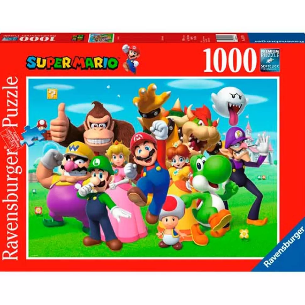 Store Brinquedos Mario Bros Super Mario Puzzle 1000P