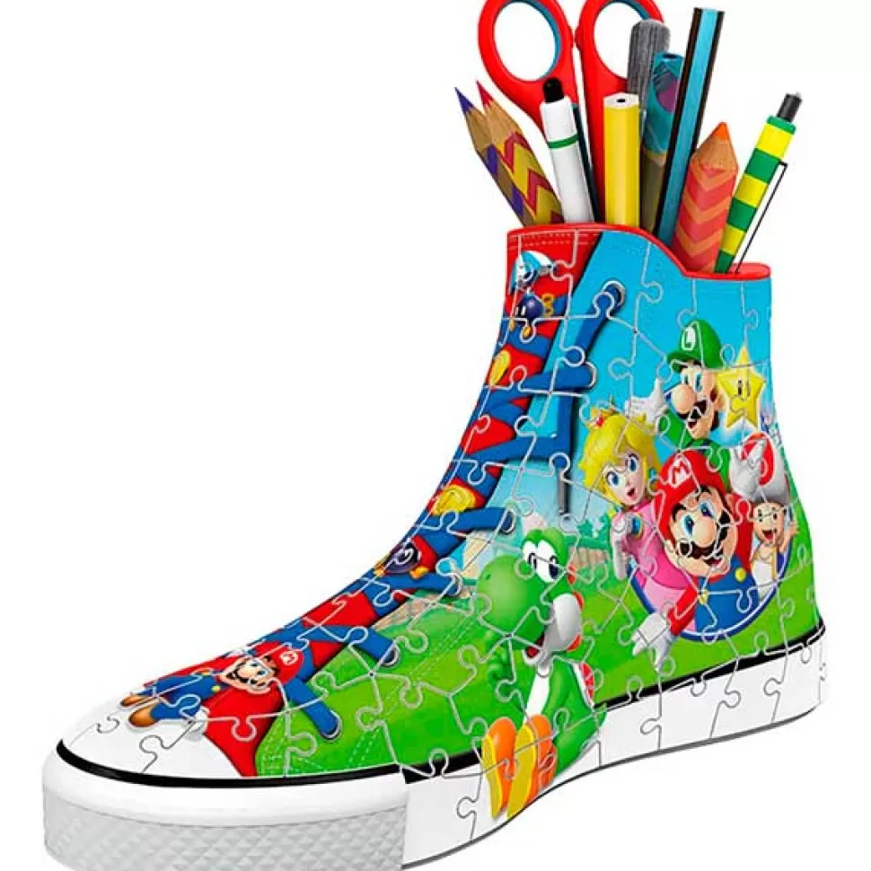 Clearance Brinquedos Mario Bros Super Mario Puzzle 3D Sneaker 108P