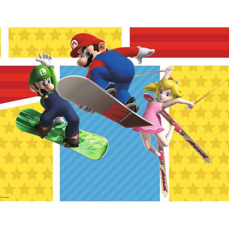 Best Sale Brinquedos Mario Bros Super Mario Puzzle 4X100P Bumper