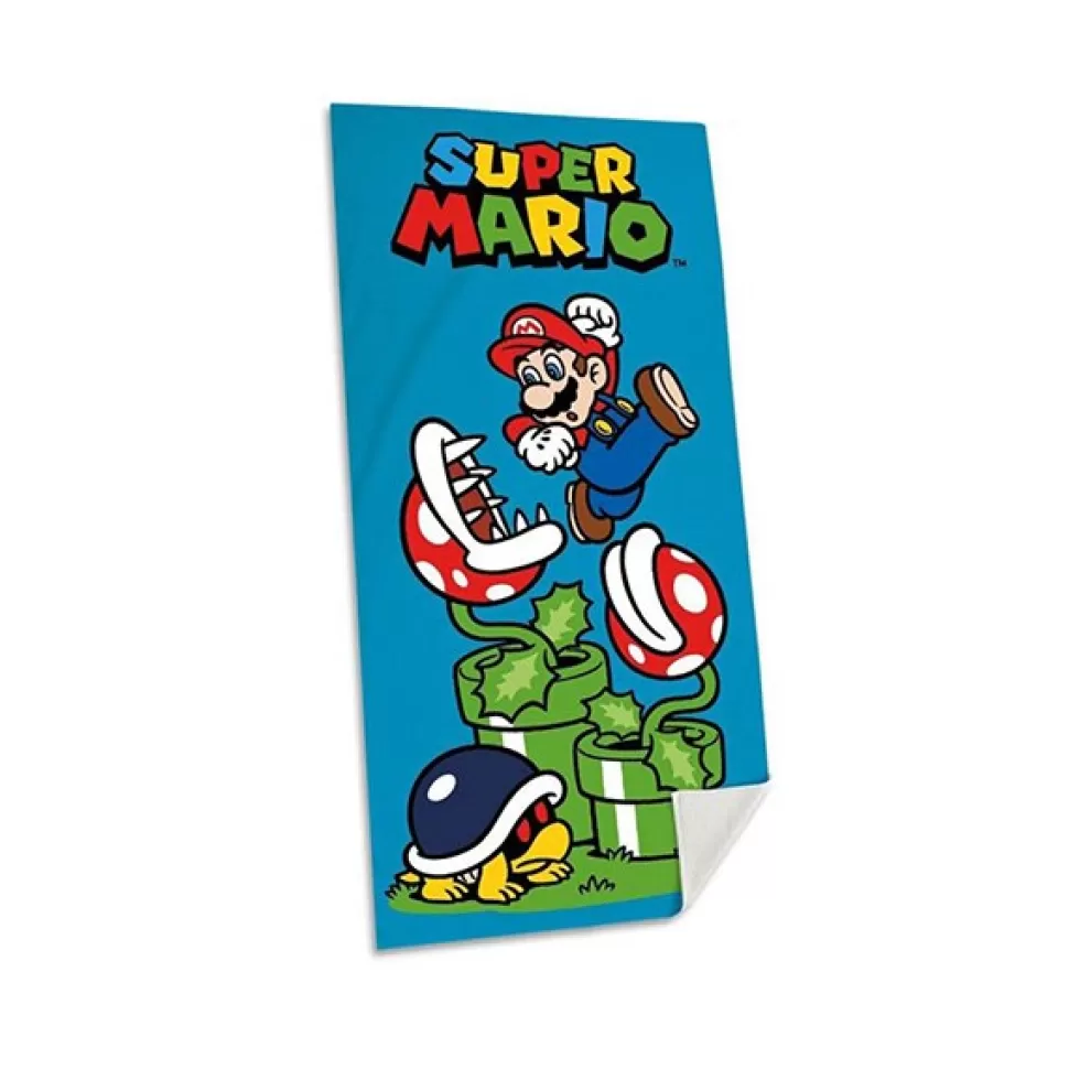 Brinquedos Mario Bros Super Mario Toalha Algodao 140Cm< Brinquedos Piscina