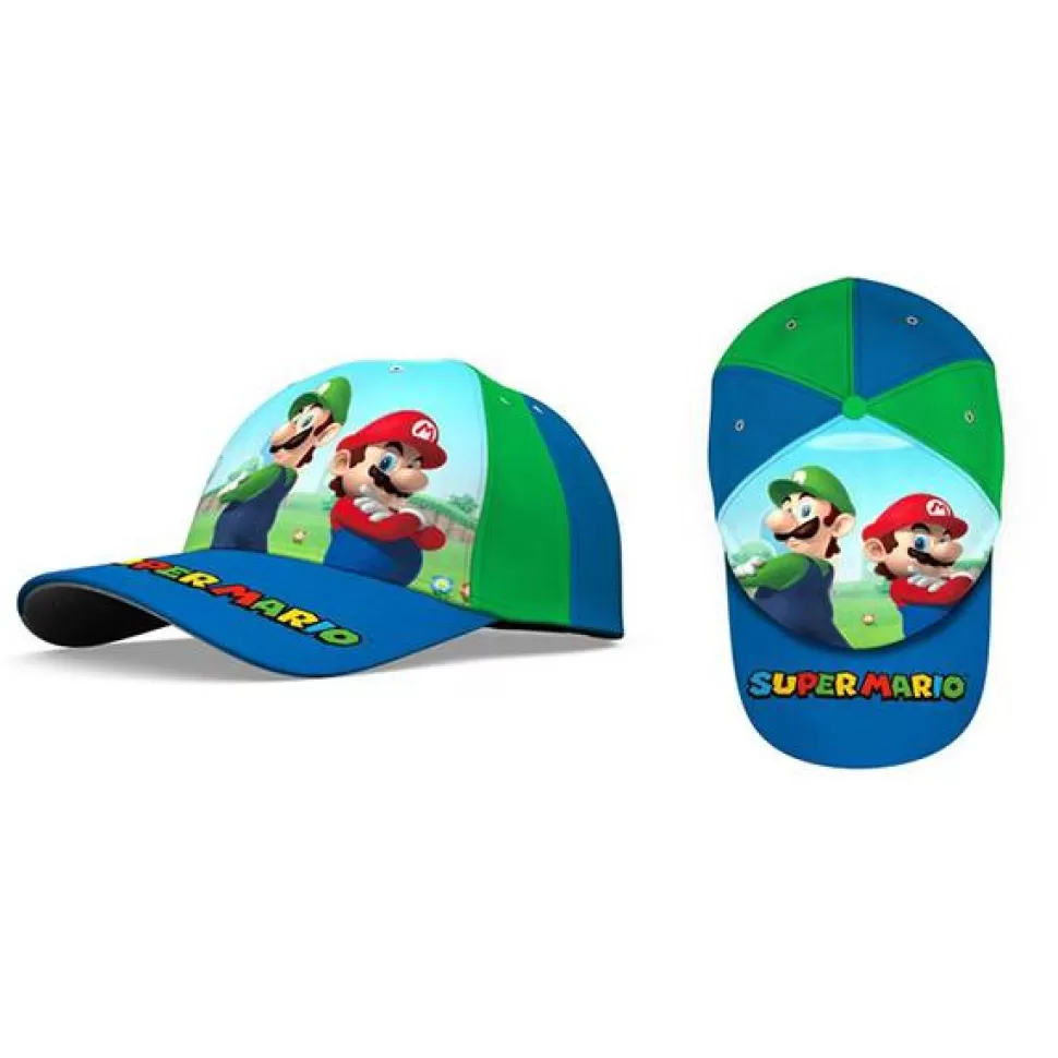 Brinquedos Mario Bros Super Mario Touca De Algodao< Brinquedos Piscina