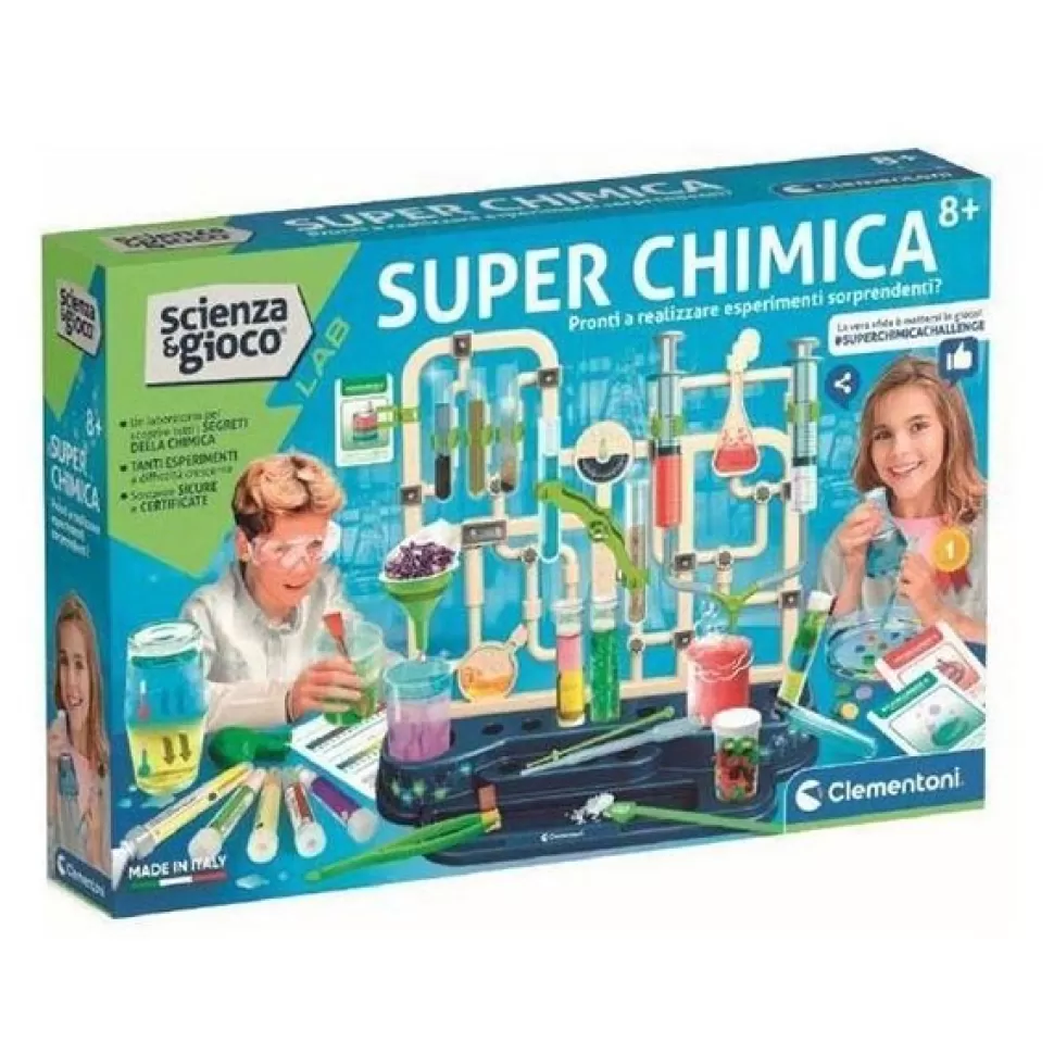 Brinquedos Clementoni Super Quimica< Brinquedos Científicos