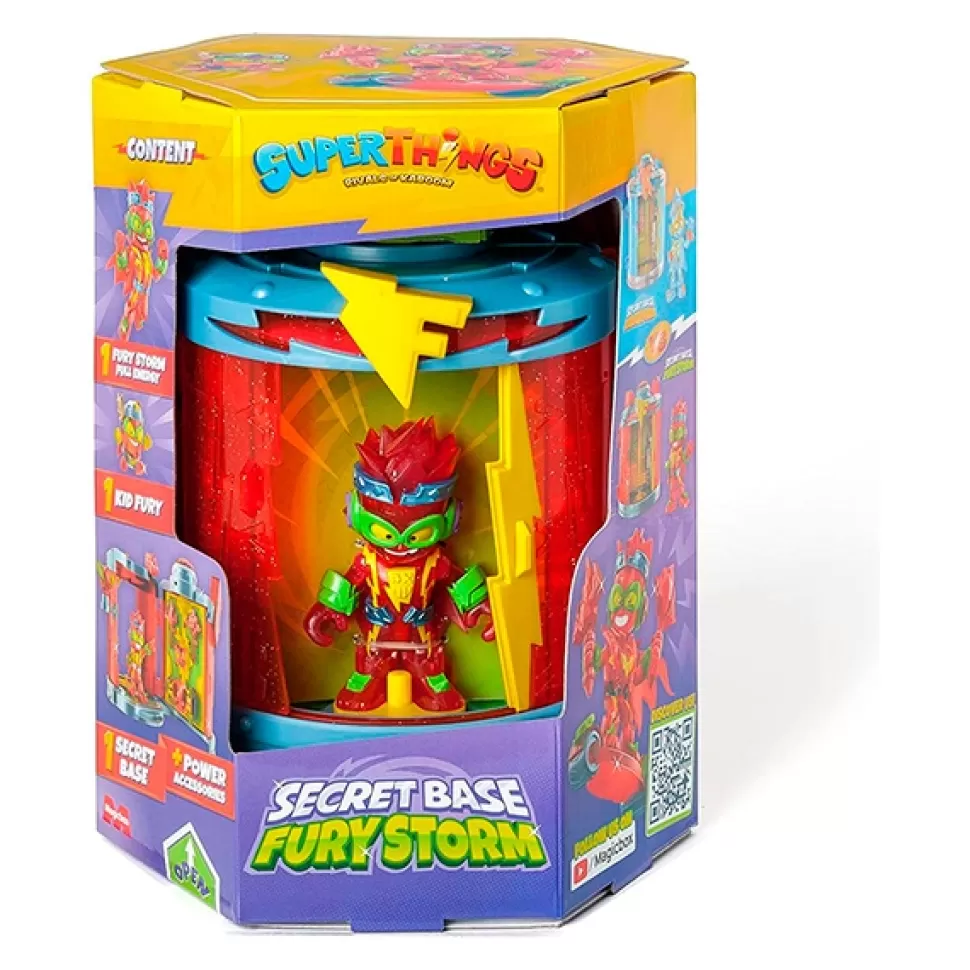 Brinquedos SuperZings Superthings Base Secreta Fury Storm< Brinquedos Surpresa