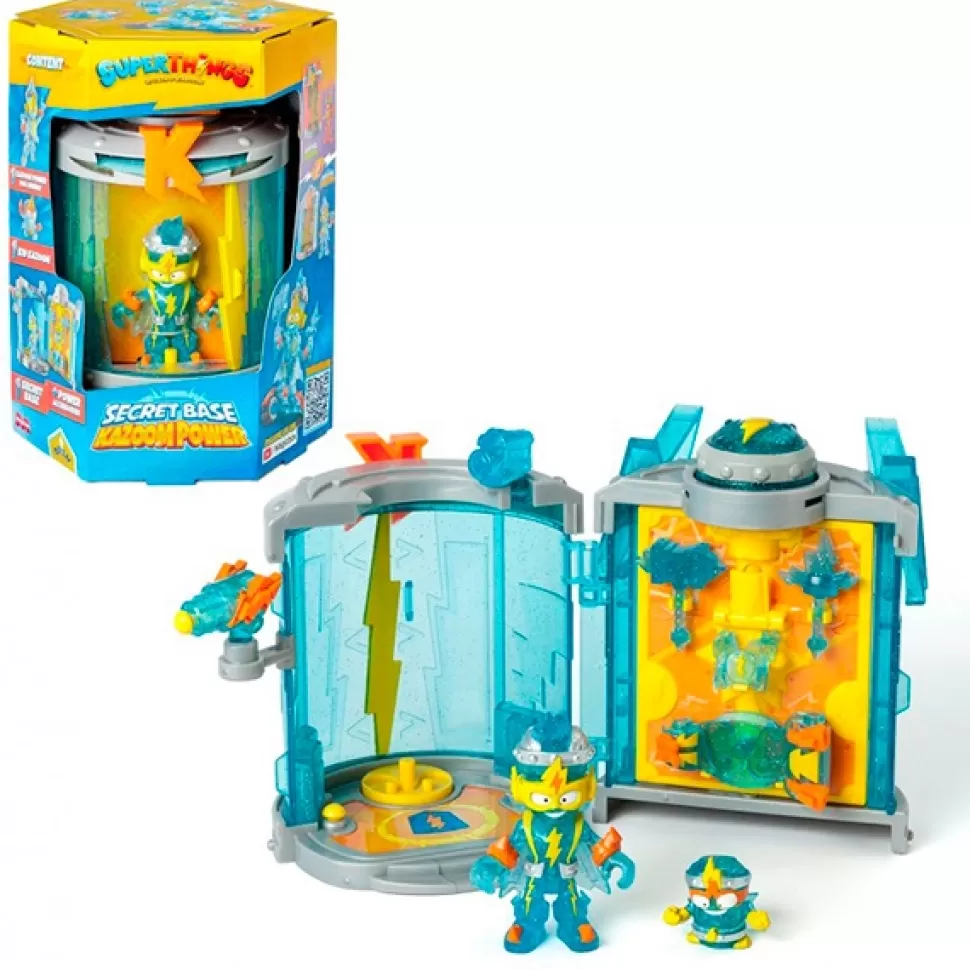 Brinquedos SuperZings Superthings Base Secreta Kazoom Power< Brinquedos Super-Heróis