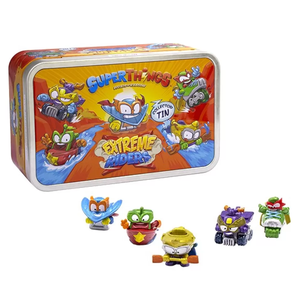 Brinquedos SuperZings Superthings Extreme Riders Lata< Brinquedos Surpresa