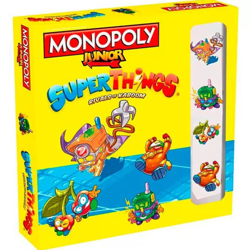 Brinquedos SuperZings Superthings Jogo Monopoly Junior< Brinquedos Super-Heróis