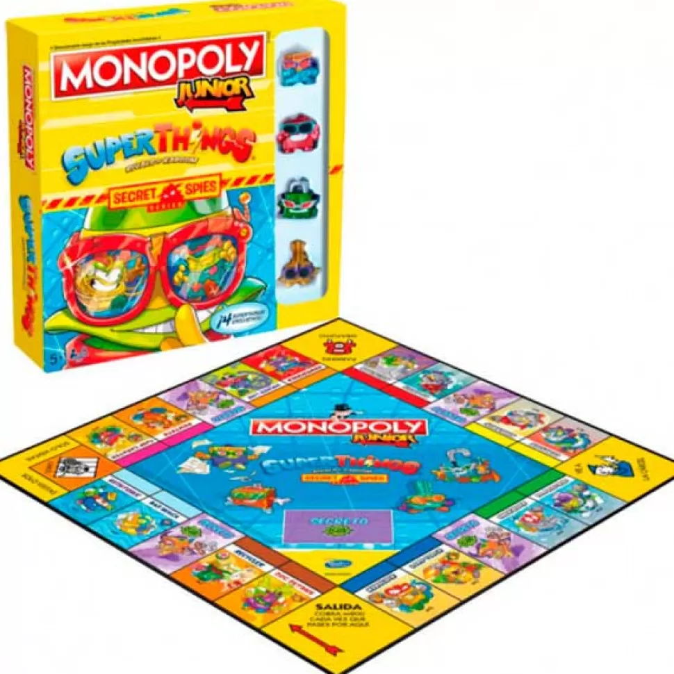 Brinquedos SuperZings Superthings Jogo Monopoly Junior< Brinquedos Super-Heróis