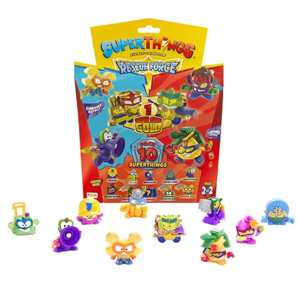 Brinquedos SuperZings Superthings Rescue Force Pack 10 #2< Brinquedos Surpresa
