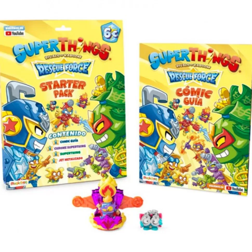 Brinquedos SuperZings Superthings Rescue Force Starter Pack< Brinquedos Surpresa