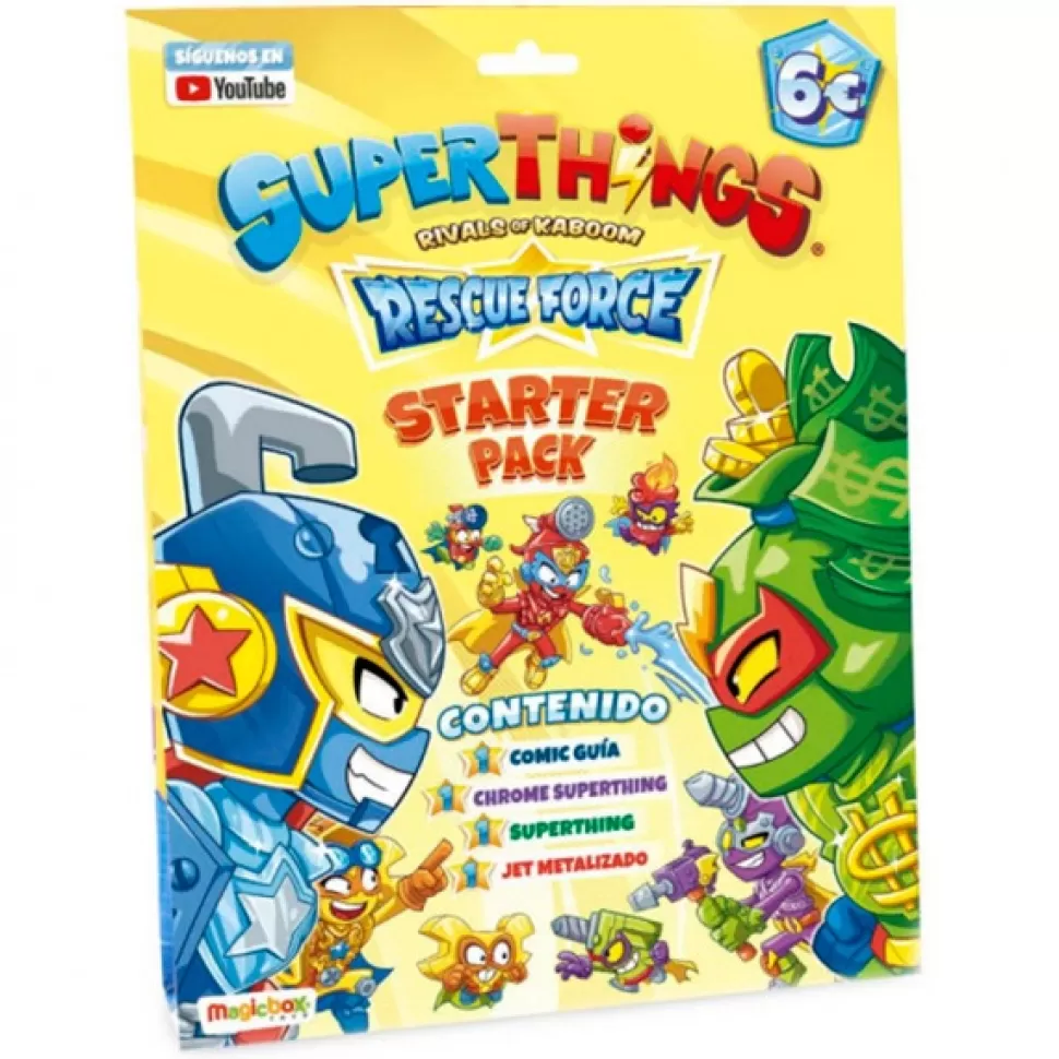 Brinquedos SuperZings Superthings Rescue Force Starter Pack< Brinquedos Surpresa