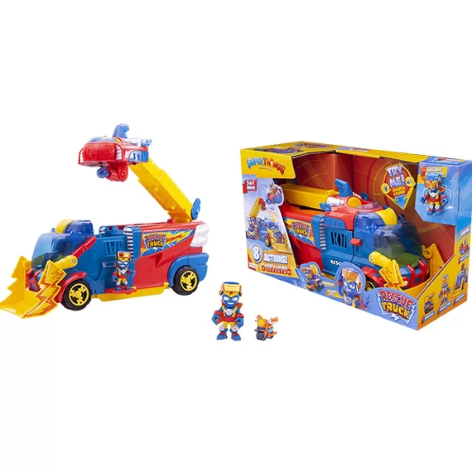 Brinquedos SuperZings Superthings Rescue Truck< Brinquedos De Camiões