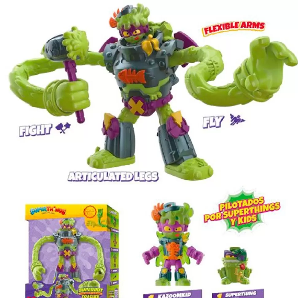 Brinquedos SuperZings Superthings Superbot Power Trasher< Brinquedos Surpresa