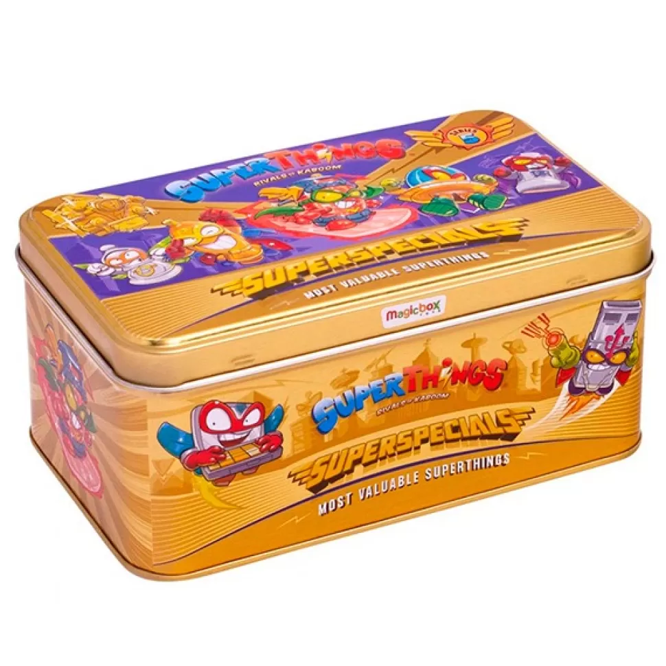 Brinquedos SuperZings Superthings Superespeciais Tin Gold< Brinquedos Surpresa