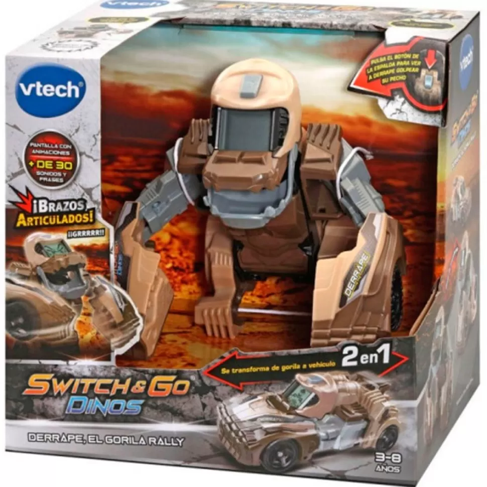 Brinquedos Vtech Switch & Go Deriva O Gorilla Rally< Brinquedos De Dinossauros