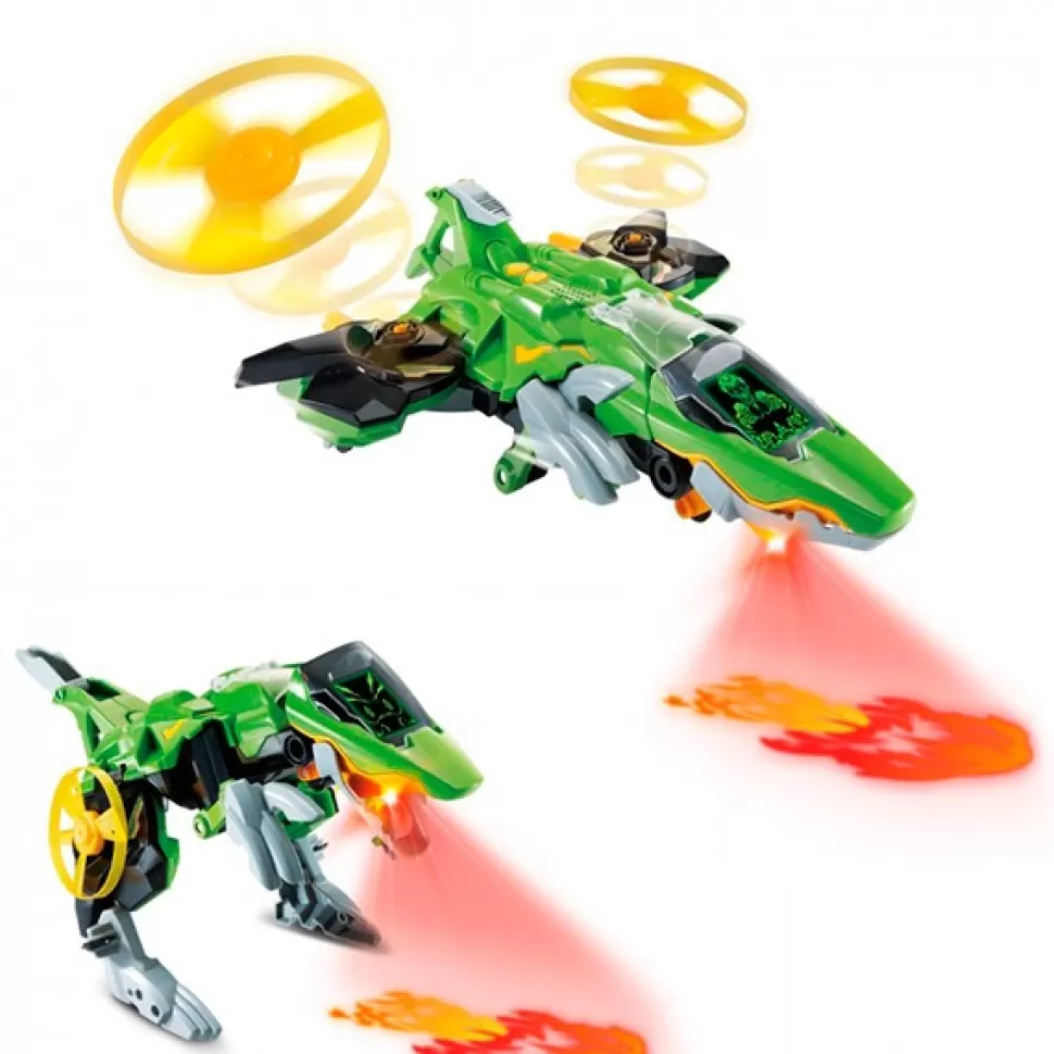 Brinquedos Vtech Switch Go Dino Therizinosaur Aviao< Brinquedos De Dinossauros