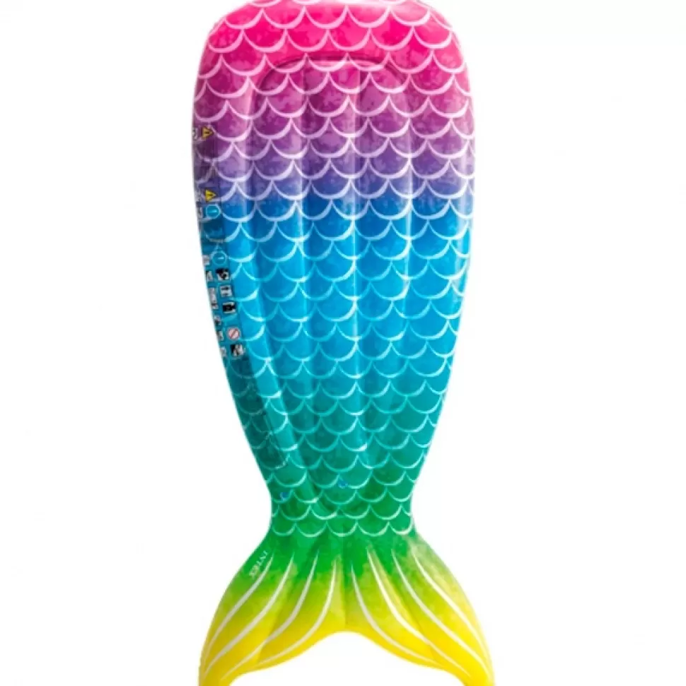 Brinquedos Intex Tapete Inflavel Cauda De Sereia 178Cm< Brinquedos Piscina