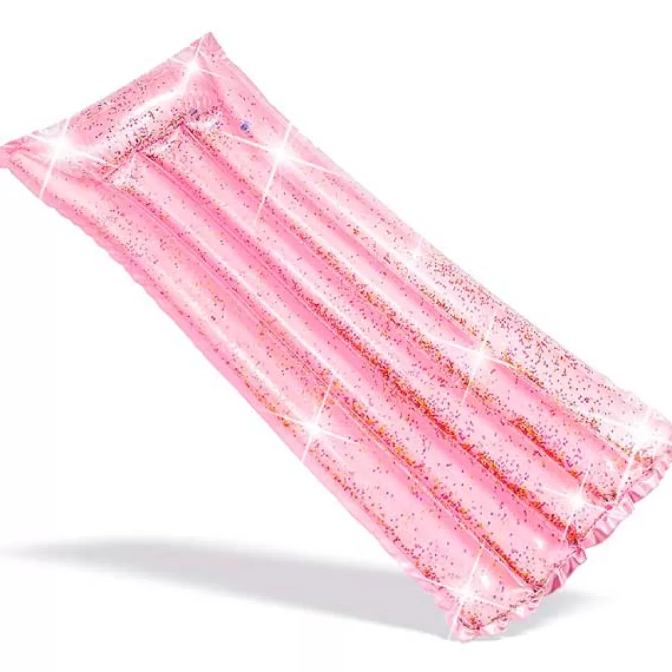 Brinquedos Intex Tapete Inflavel Rosa Glitter 170Cm< Brinquedos Piscina