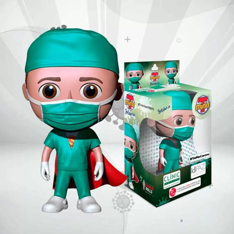 Brinquedos T-minis Tminis Solidario Masculino< Brinquedos De Médicos