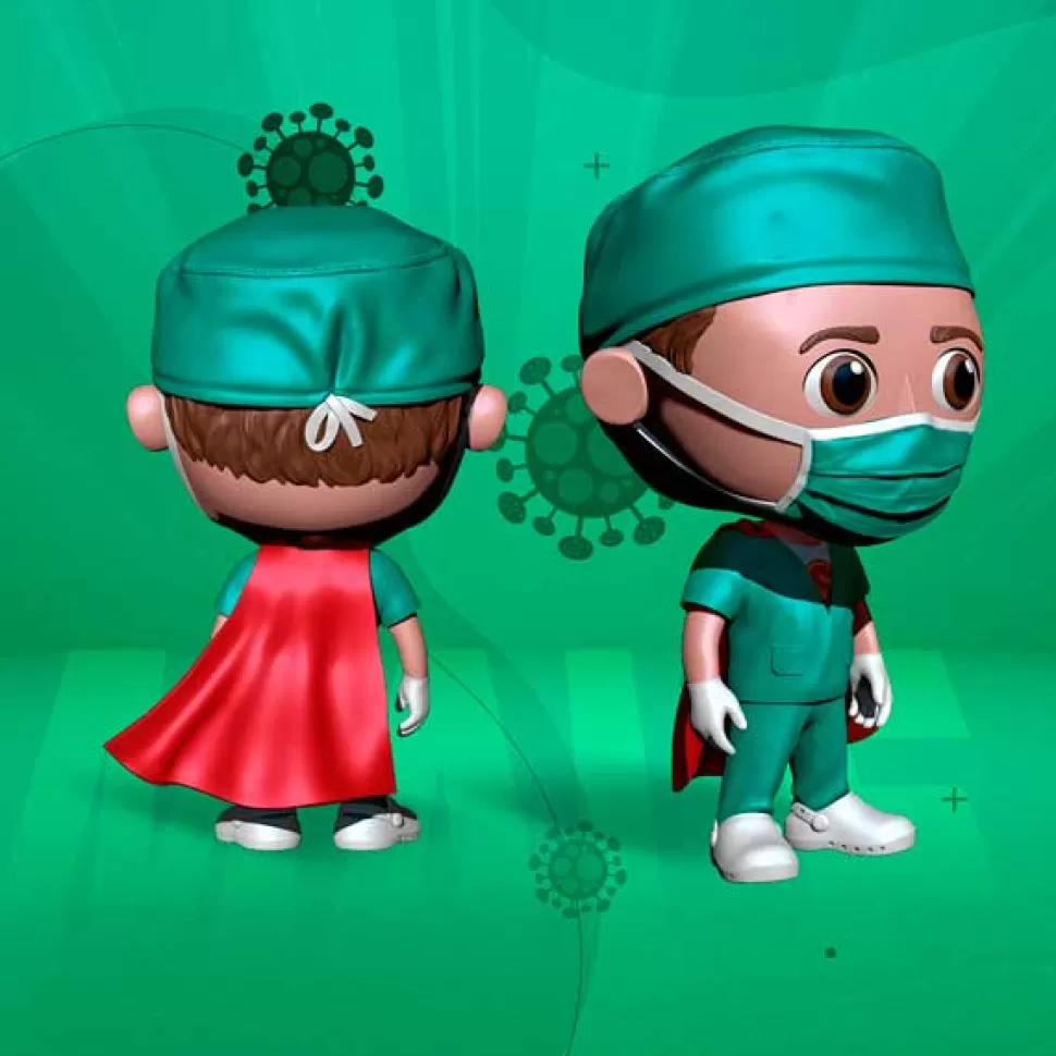 Brinquedos T-minis Tminis Solidario Masculino< Brinquedos De Médicos