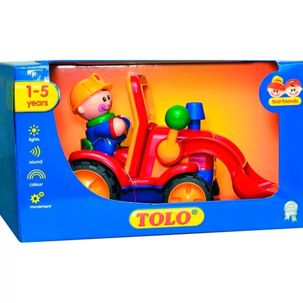Brinquedos Tolo Tolo Escavadeira Com Pa< Brinquedos De Tratores