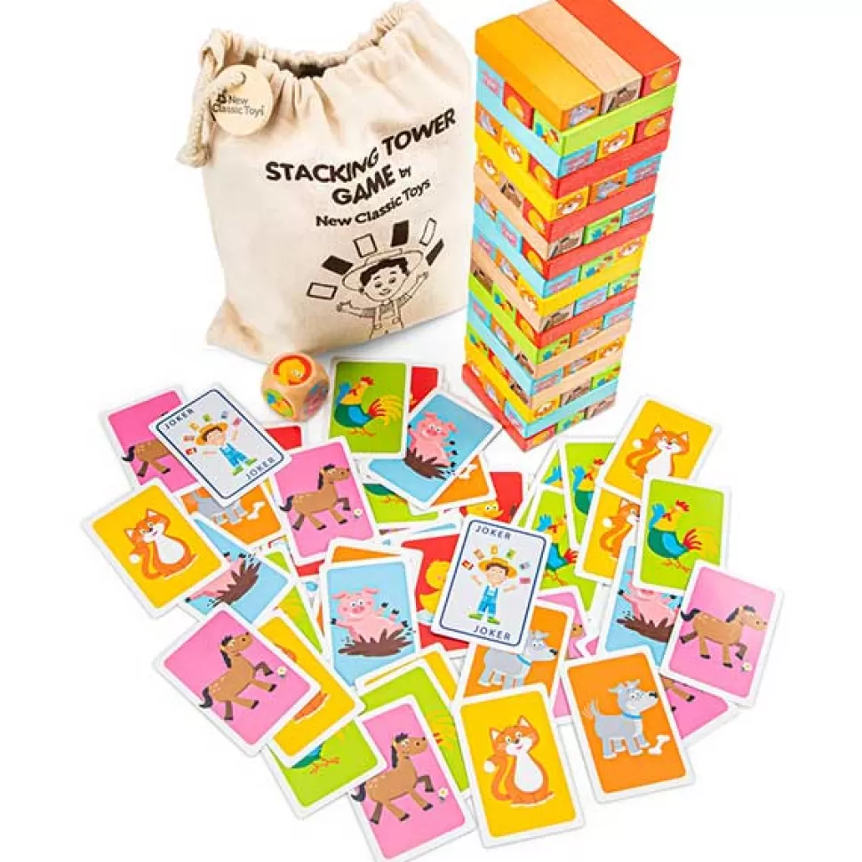 Cheap Brinquedos New Classic Toys Torre De Bloco De Madeira