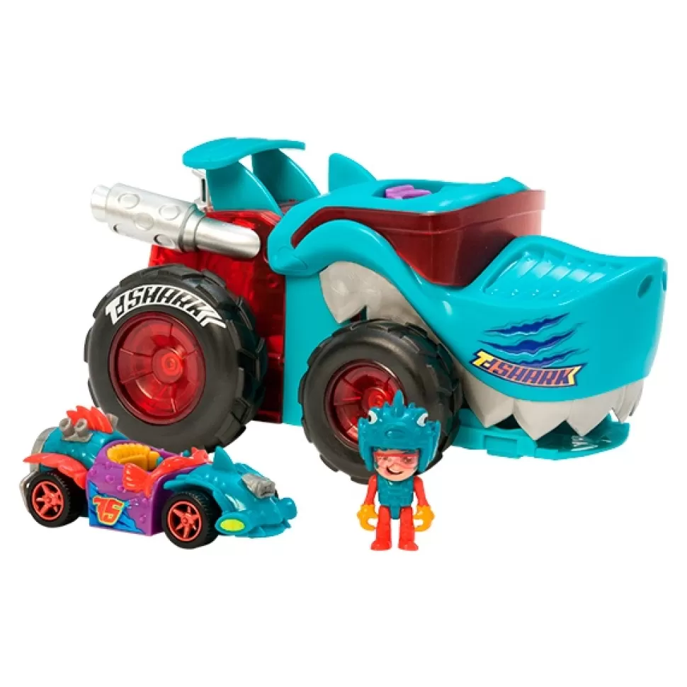 Brinquedos T-Racers T-Racers Mega Wheels T-Shark< Brinquedos Surpresa