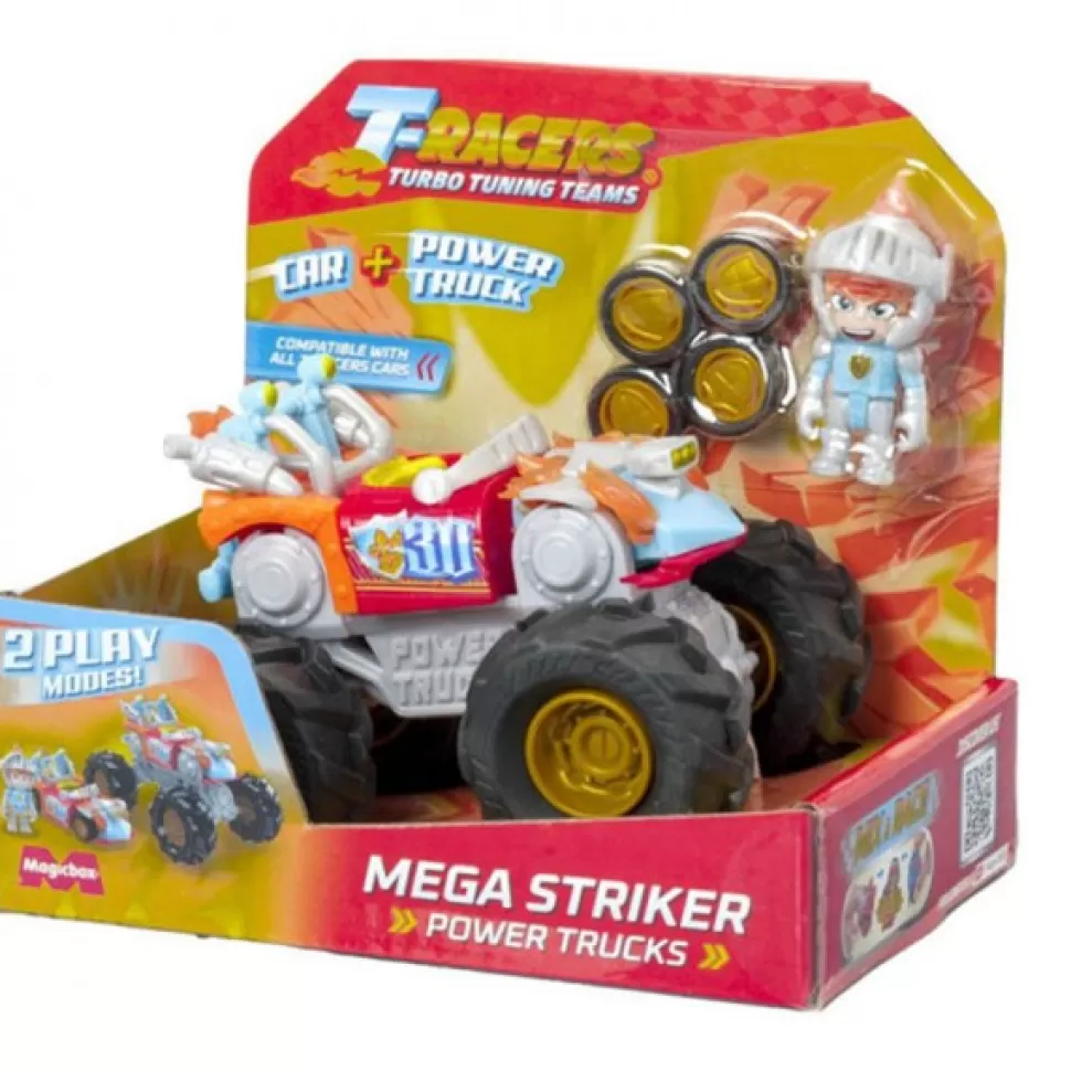 Brinquedos T-Racers T-Racers Power Trucks Mega Striker< Brinquedos Surpresa