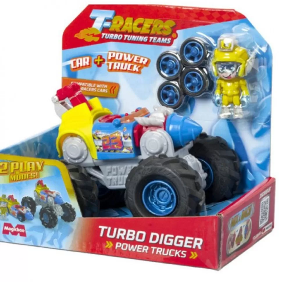 Brinquedos T-Racers T-Racers Power Trucks Turbo Digger< Brinquedos Surpresa