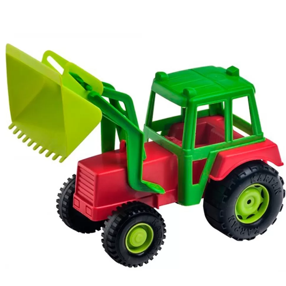 Brinquedos Karpan Trator Com Pa 29Cm< Brinquedos Praia