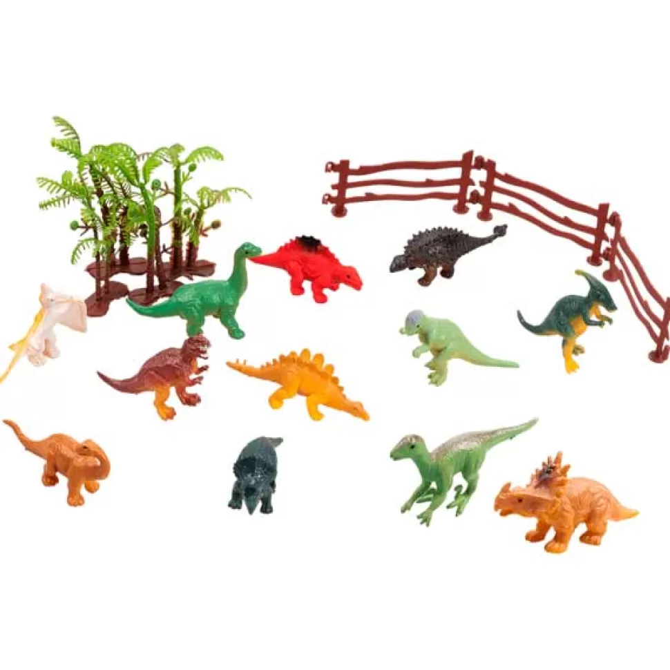 Brinquedos World Brands Tubo 19P Figuras De Dinosaurios< Brinquedos De Dinossauros