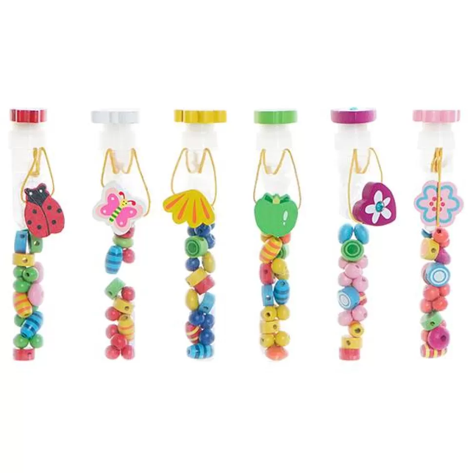 Brinquedos Item Tubo De Contas De Madeira< Brinquedos De Madeira
