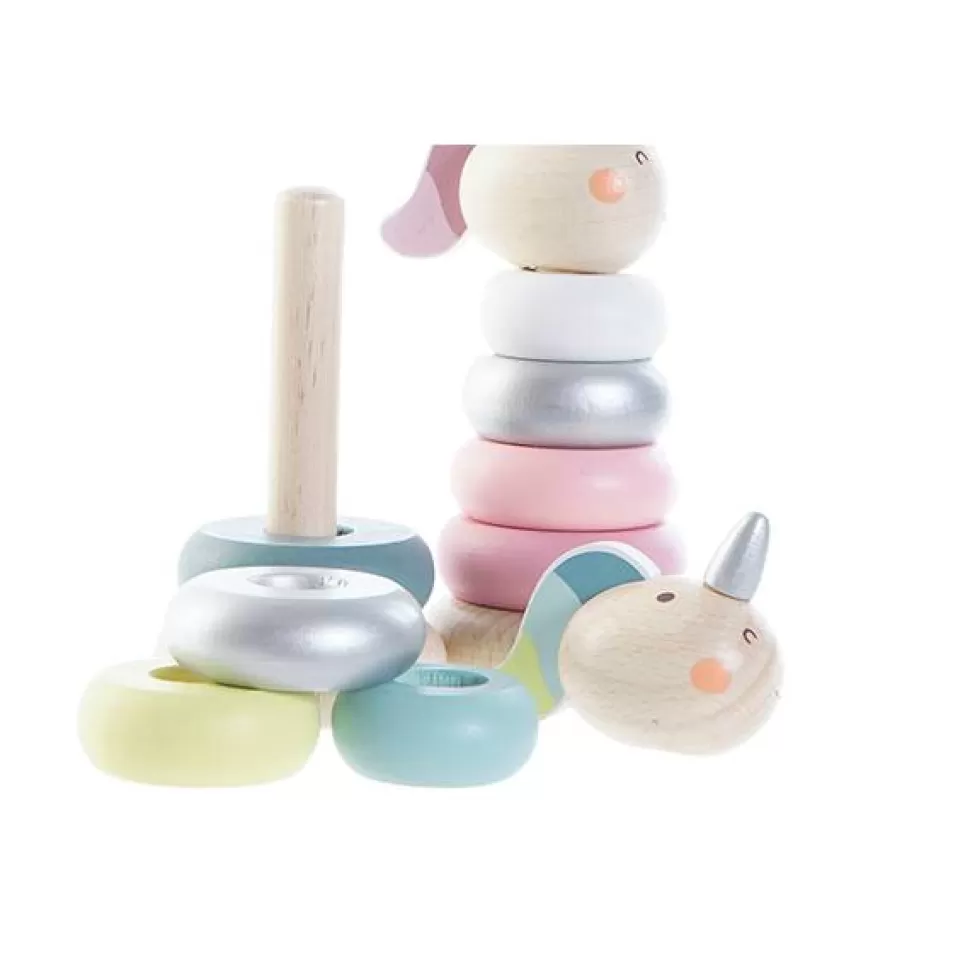 Brinquedos Item Unicórnio De Madeira Empilhavel< Brinquedos Unicórnios