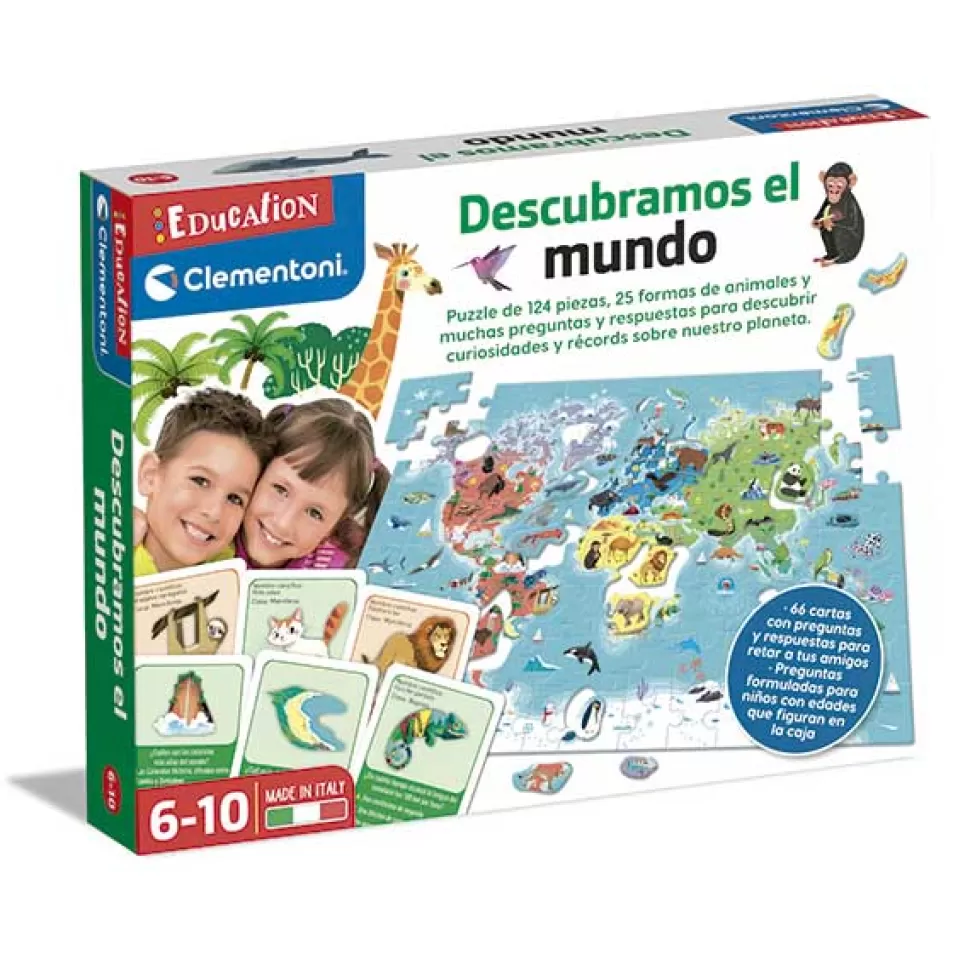 Discount Brinquedos Clementoni Vamos Descobrir O Mundo