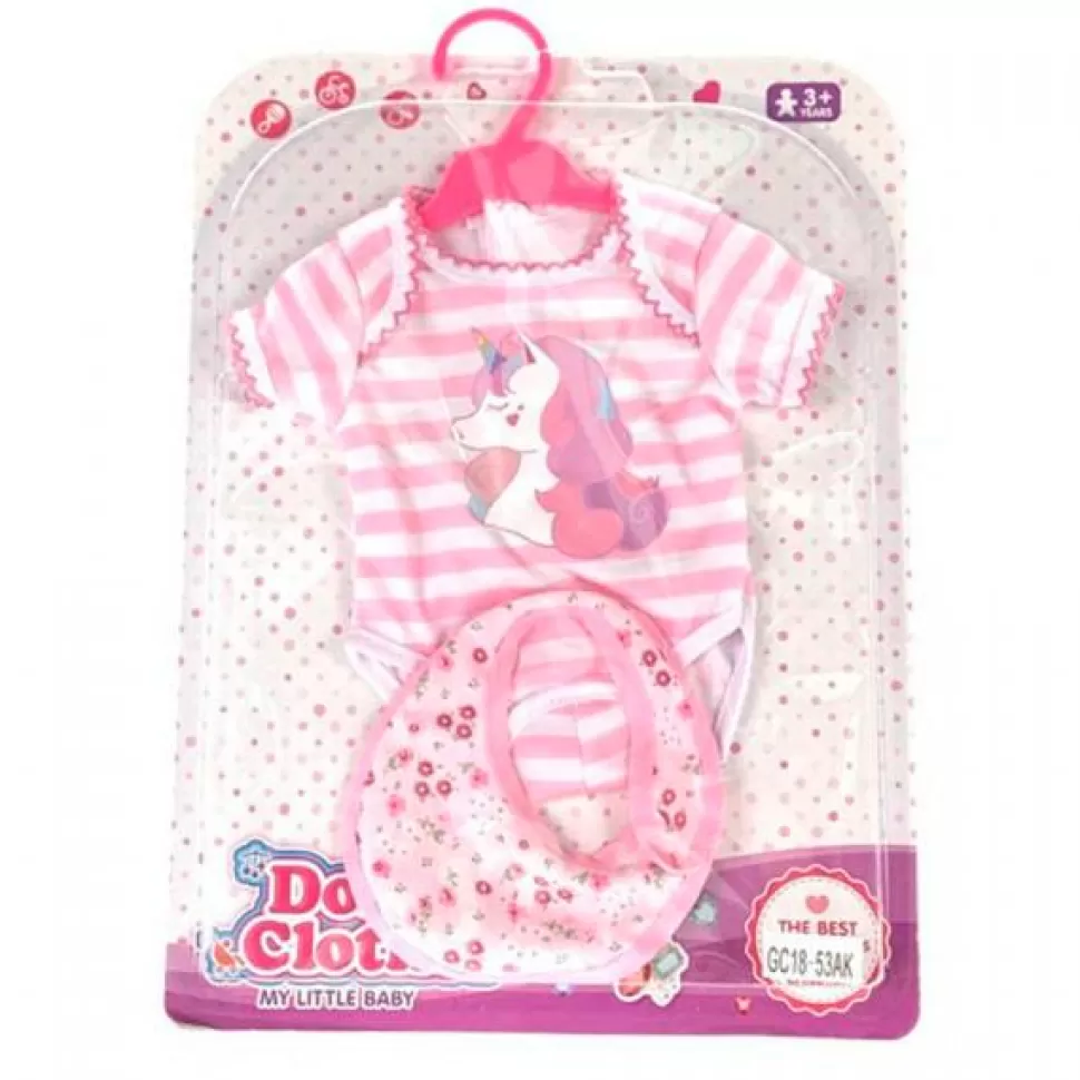 Brinquedos Salvadó-Biarnés Vestido De Boneca Unicórnio< Bonecas Bebé