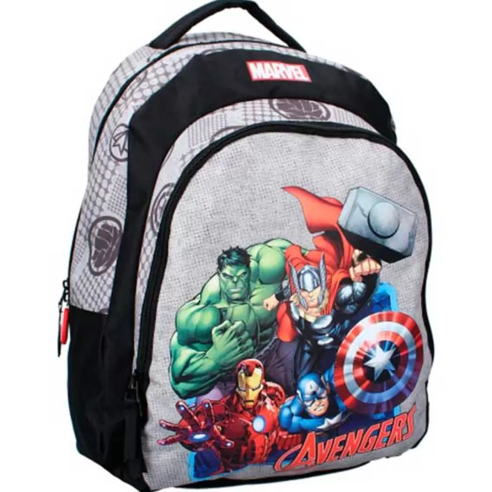 Brinquedos Os Vingadores Vingadores Mochila Cinza 45Cm< Brinquedos Super-Heróis