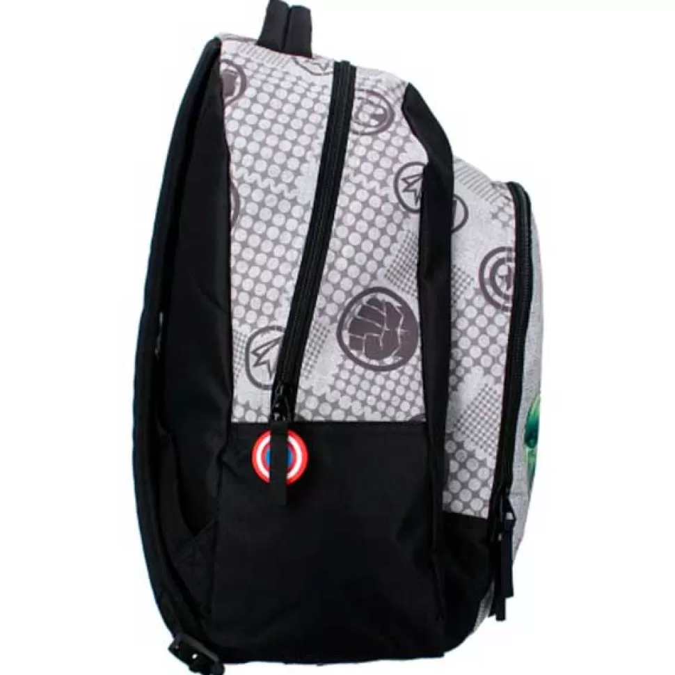 Brinquedos Os Vingadores Vingadores Mochila Cinza 45Cm< Brinquedos Super-Heróis