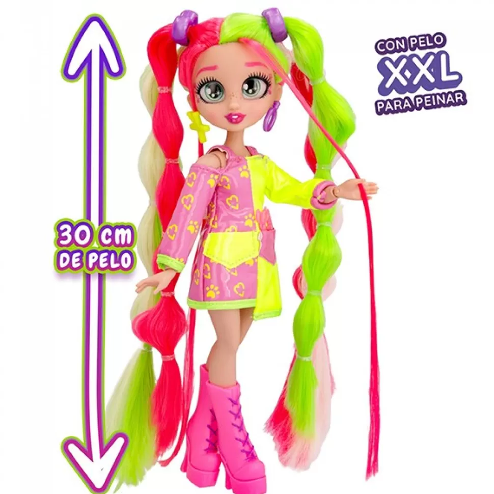 Brinquedos VIP Pets Vip Hair Academy Chloe< Bonecas Para Pentear