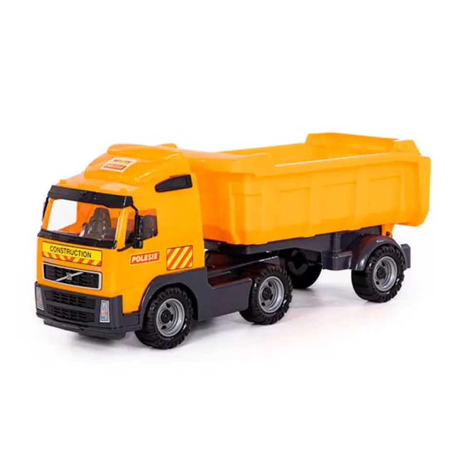 Brinquedos Wader Volvo Caminhao Basculante Construcao 60 Cm< Brinquedos De Camiões