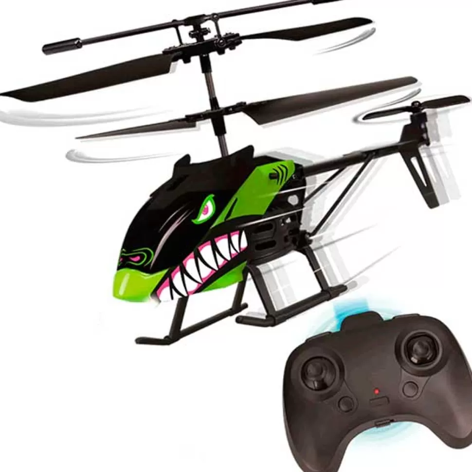 Brinquedos Mondo Xtrem Raiders Helicoptero Shark Rc< Brinquedos De Aviões