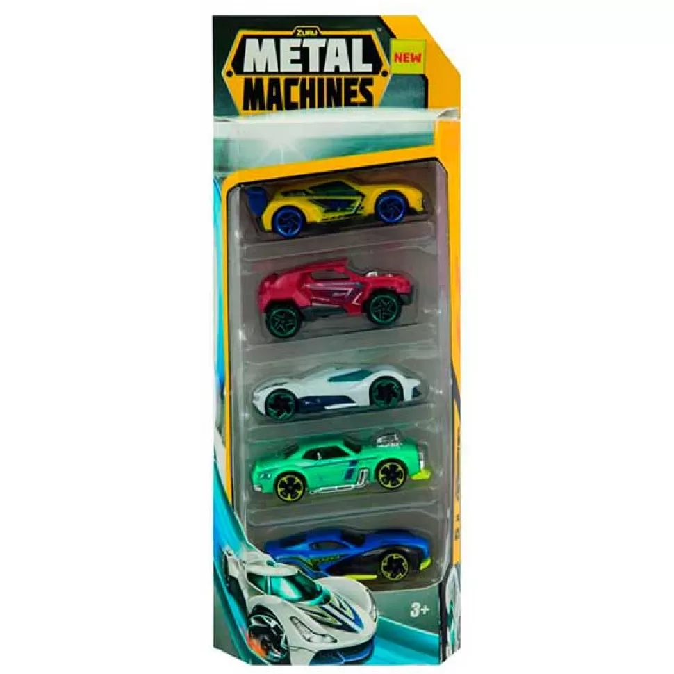Brinquedos ZURU Zuru Pack 5 Carros De Metal< Brinquedos De Carros